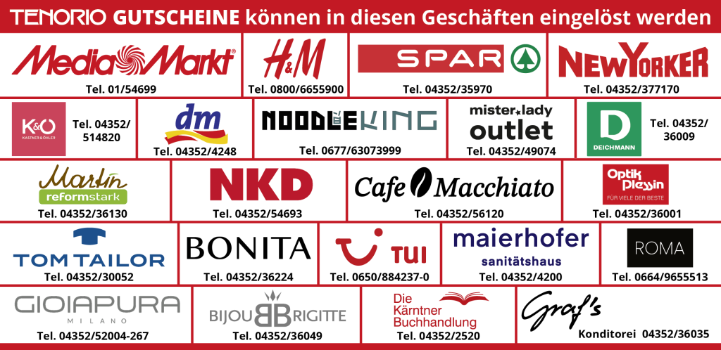 Gutschein Beilage Shopinfos