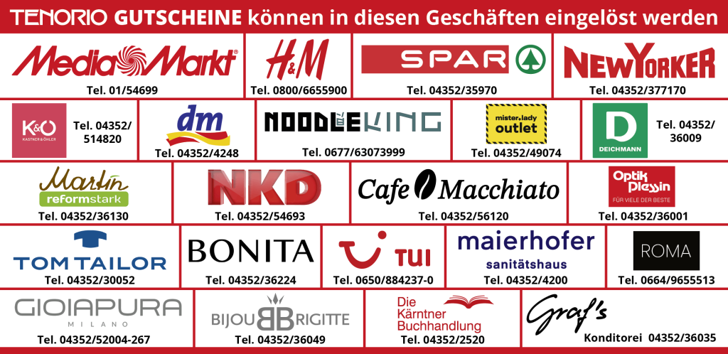 Gutschein Beilage Shopinfos