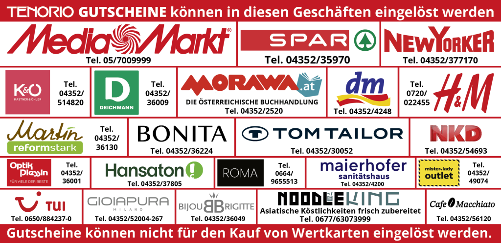 Gutschein Beilage Shopinfos